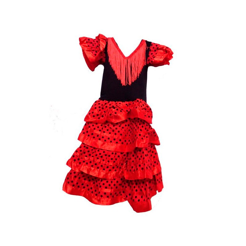 Trajes de flamenca, complementos y zapato flamenco.