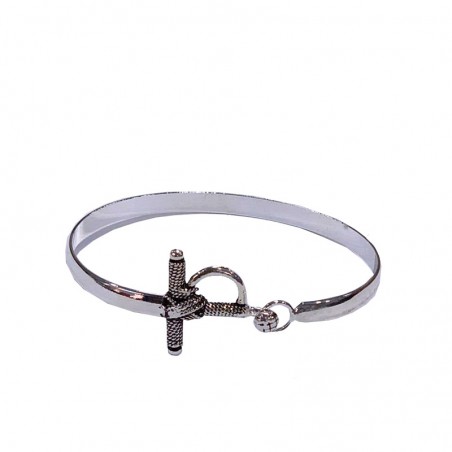 Bracelet taurine avec bain d'argent