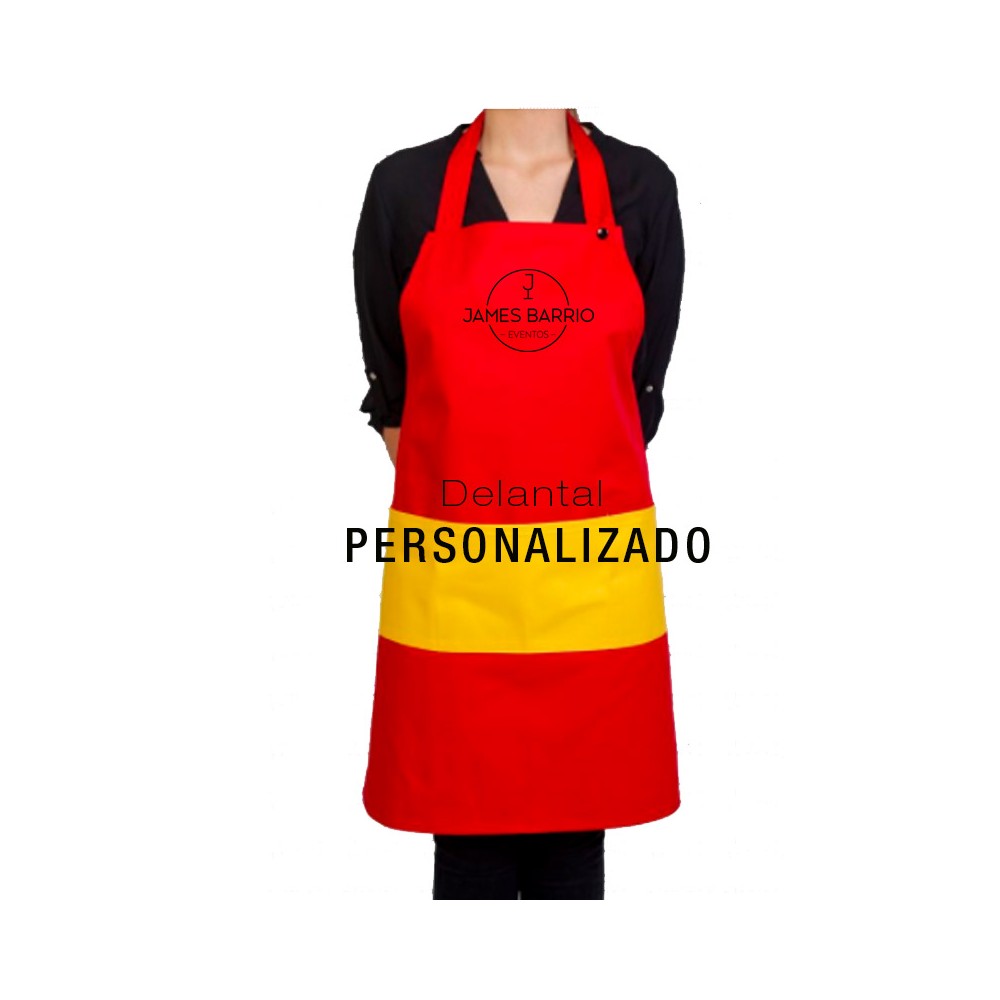 Gorro cocina bandera España personalizado. La Tienda de España