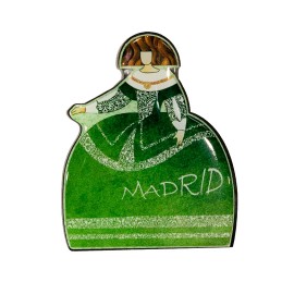 Fridge magnet "Meninas de Velázquez" green