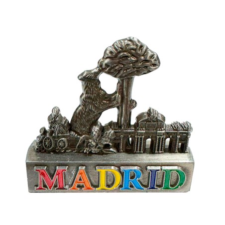 Réplique de table des monuments de Madrid