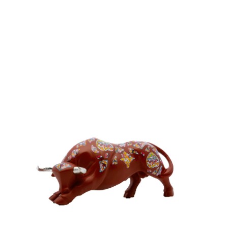 Mini bull with decals Creations Nadal red