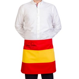 Personalized Spain Flag Waist Apron