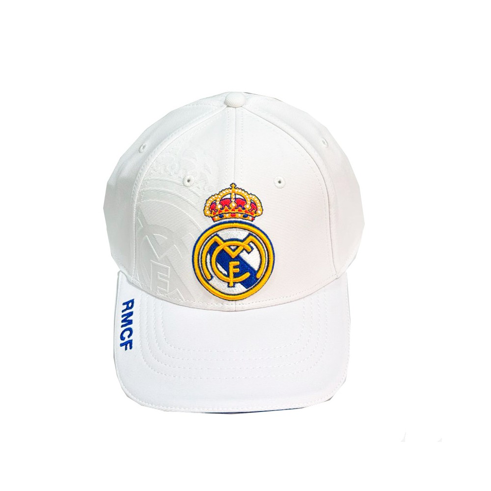 Gorra del Real Madrid C.F. color blanco