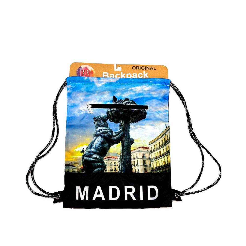 Mochila tipo saco "Monumentos de Madrid"