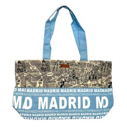 Sac en tissu "Carte de Madrid"