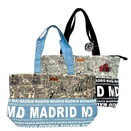 Sac en tissu "Carte de Madrid"