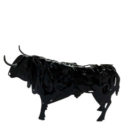 Wrought iron Bull Figure