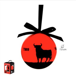 Bola de navidad "TORO NEGRO"