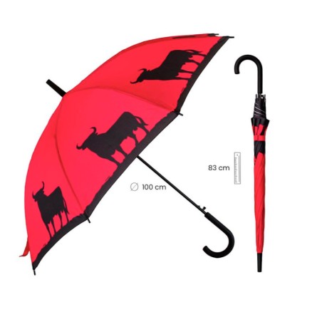 Black Osborne Bull Umbrella