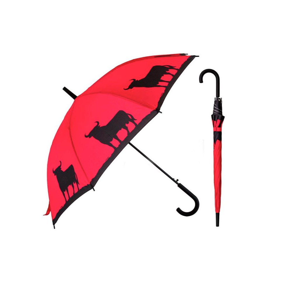 Parapluie taureau noir