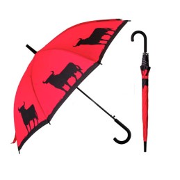 Parapluie taureau noir