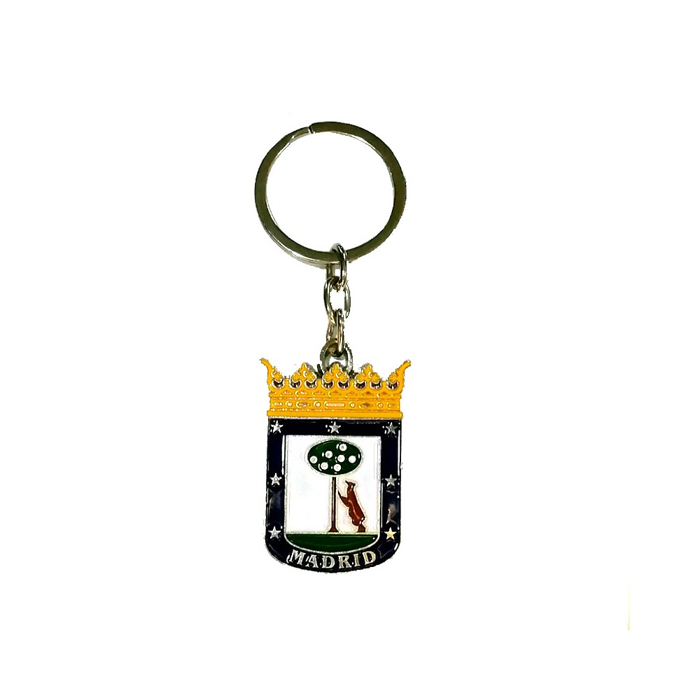 "Madrid Shield" keychain