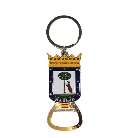 "Madrid Shield" keychain