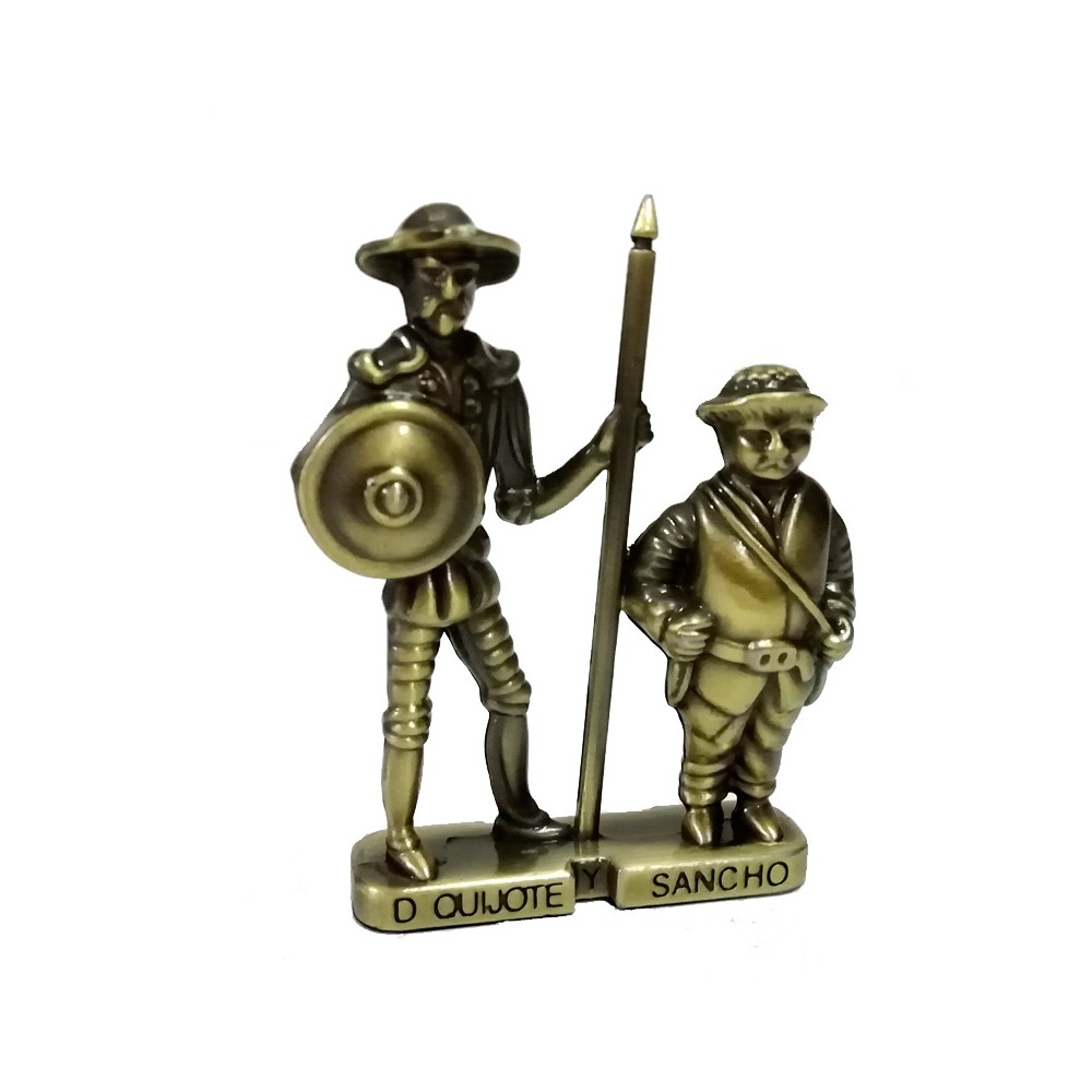 Figura de Don Quijote y Sancho Panza