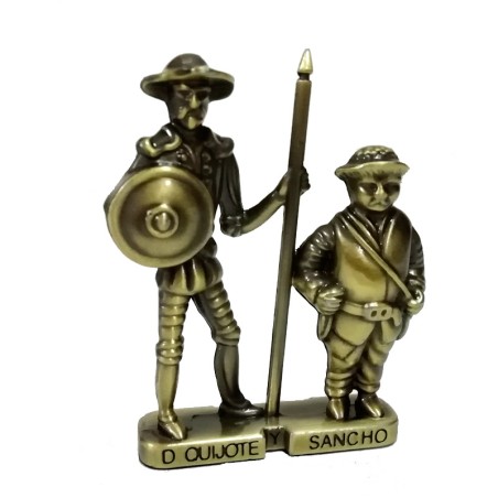 Figure of Don Quixote and Sancho Panza