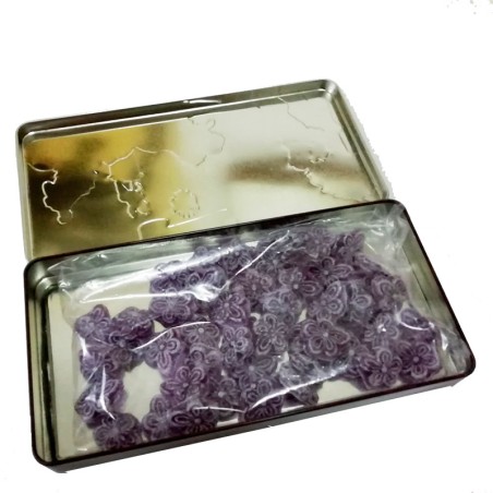 Metal box "Violet candies"