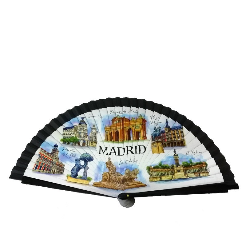 "Souvenir of Madrid" fan