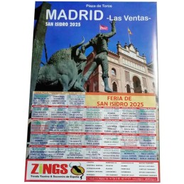 Poster "Bullfighting Fair Calendar 2025"