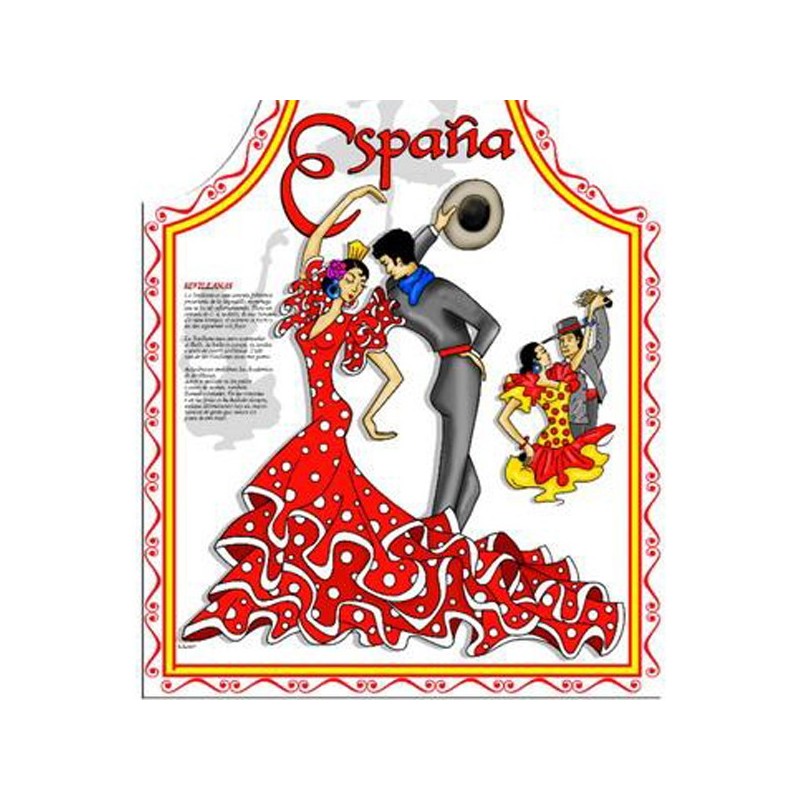  Spanish Souvenirs Flamenco Spanish cooking apron Spanish 